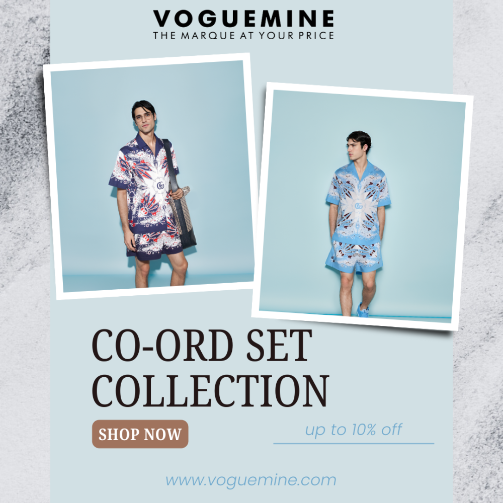Beat the Heat in Style: Designer Branded Summer Coord Set for Men by VogueMine