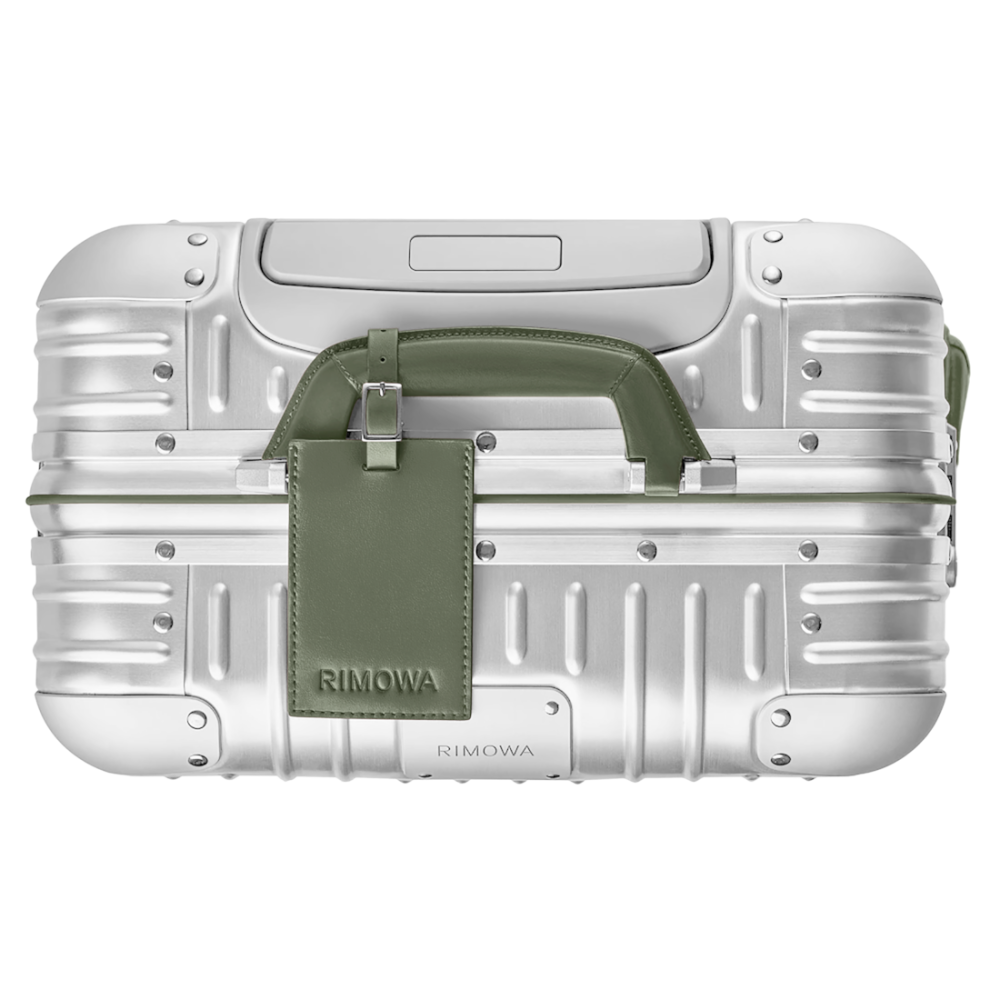 Rimowa Green Premium Cabin Twist Trolley Bag-thumb-4