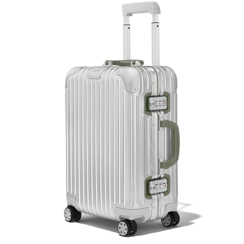 Rimowa Green Premium Cabin Twist Trolley Bag-thumb-2