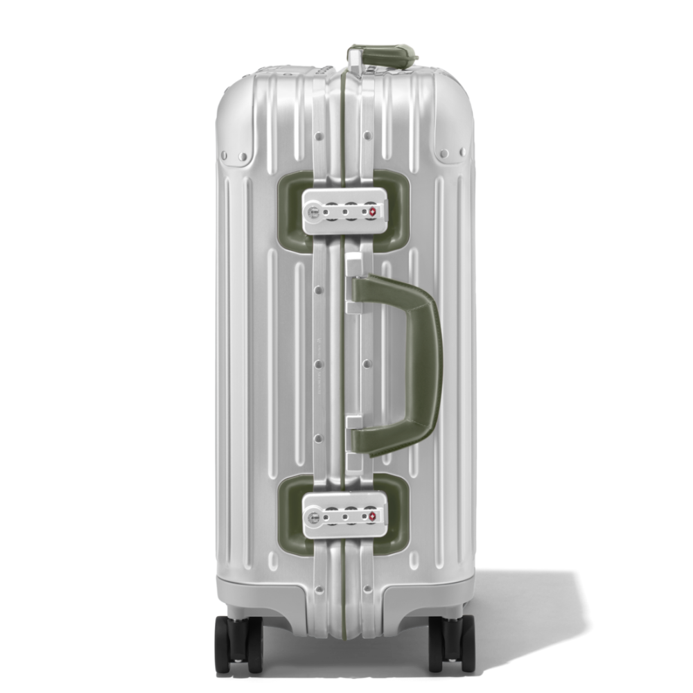 Rimowa Green Premium Cabin Twist Trolley Bag-thumb-3