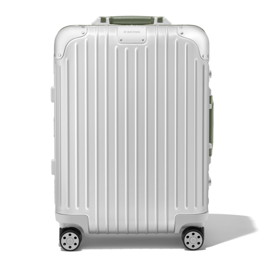 Rimowa Green Premium Cabin Twist Trolley Bag-thumb-0