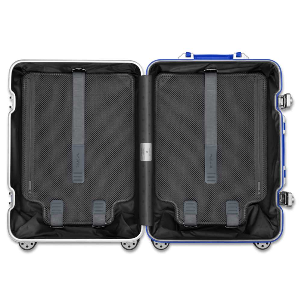 Rimowa Blue Premium Cabin Twist Trolley Bag-5