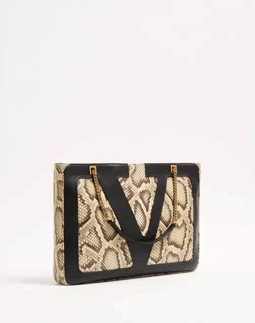 Valentino Garavani Cream Shoulder Bag-thumb-0
