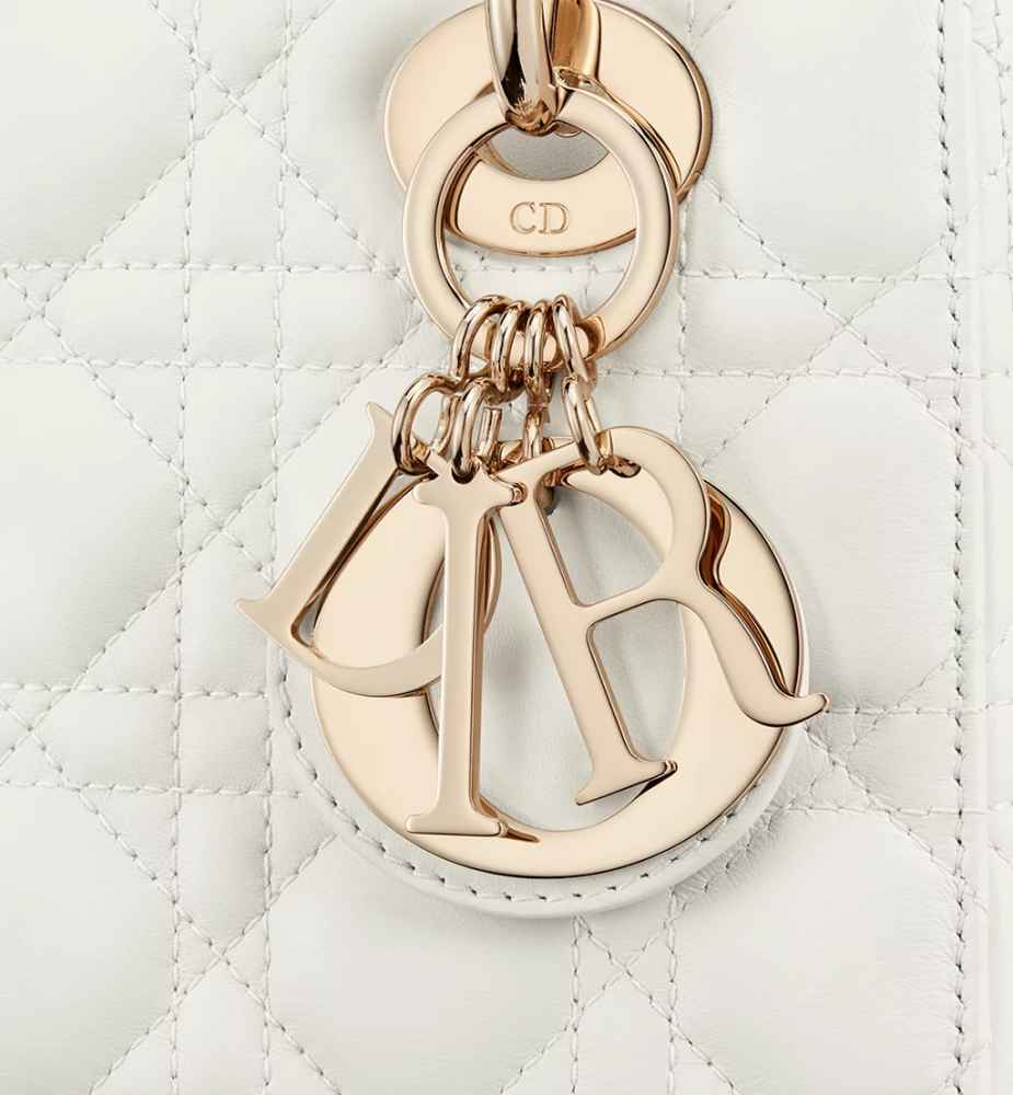 Christian Dior White Handbag-3