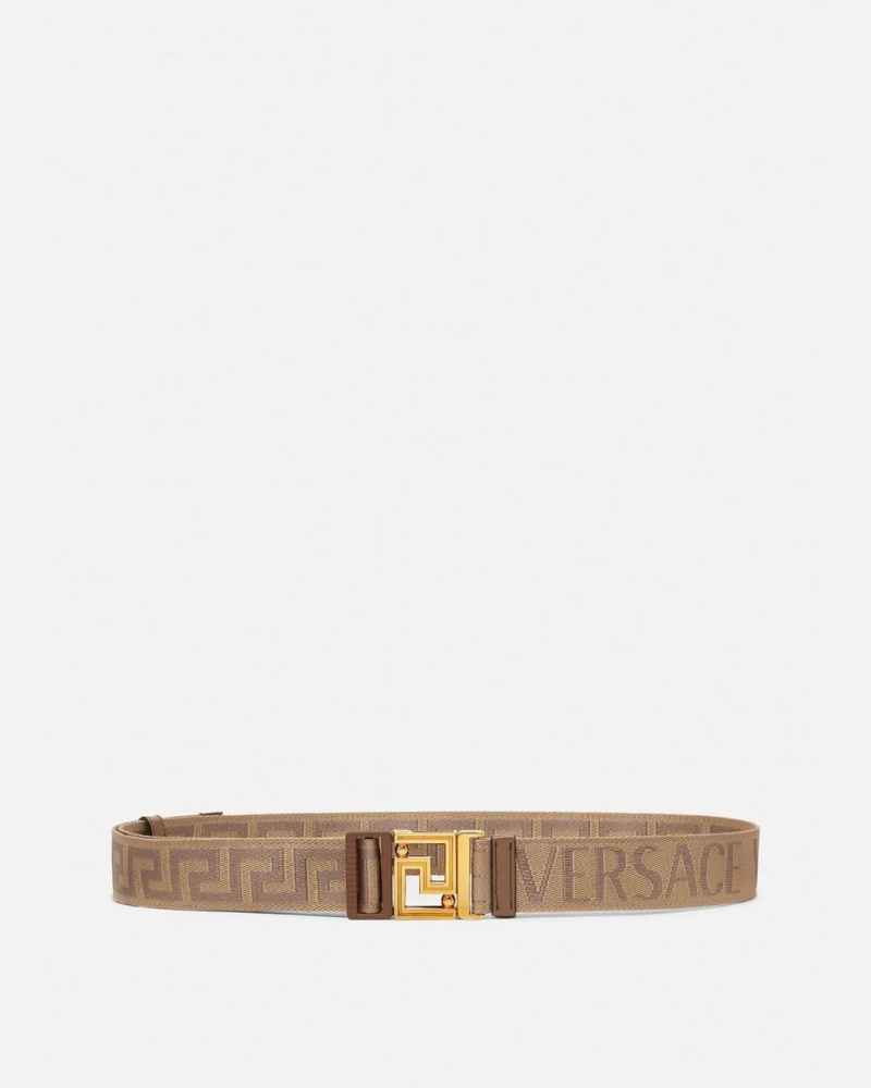 Versace Brown Premium Quality Leather Belt-thumb-3