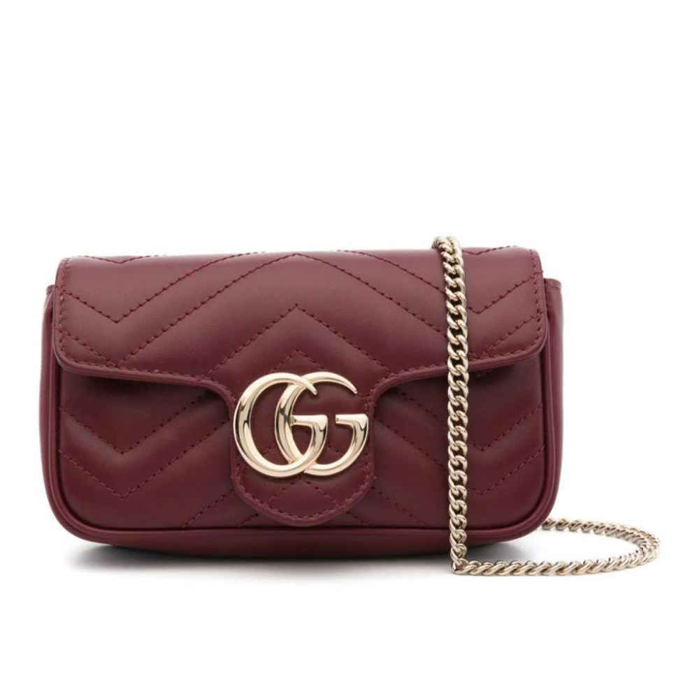 Gucci Marmont Mini Wine Sling Bag-thumb-0
