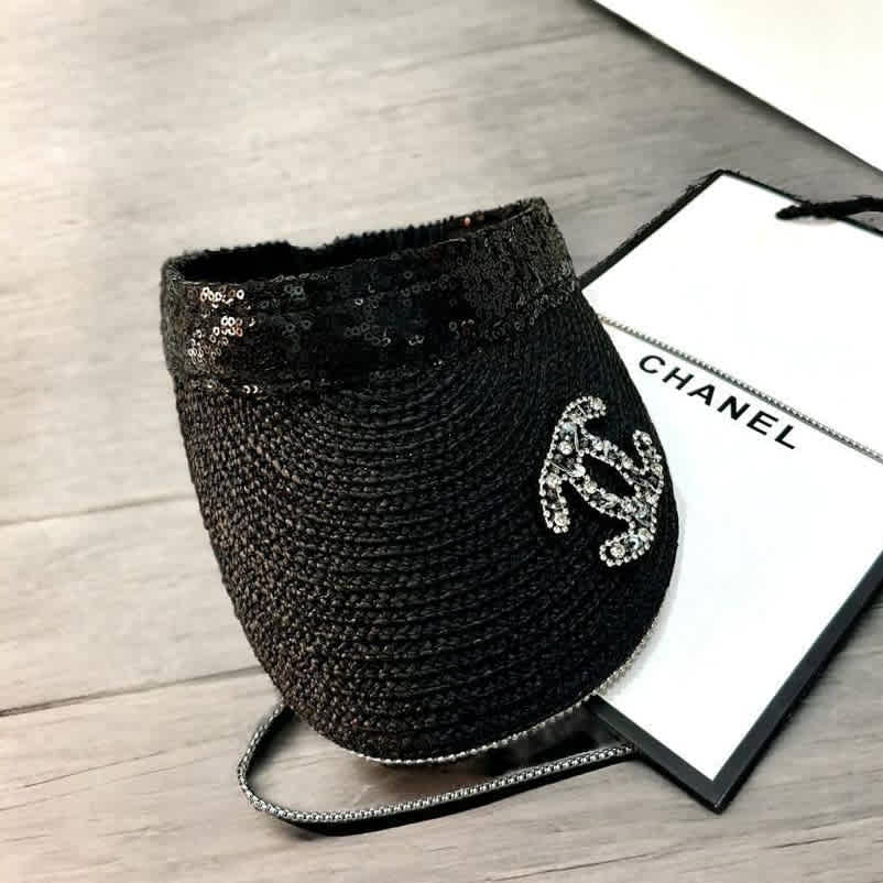 Chanel Black Premium Cap-thumb-1