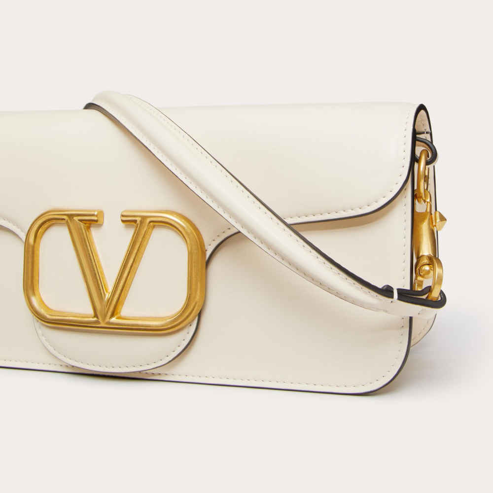 Valentino Garavani Locò White Sling Bag-5