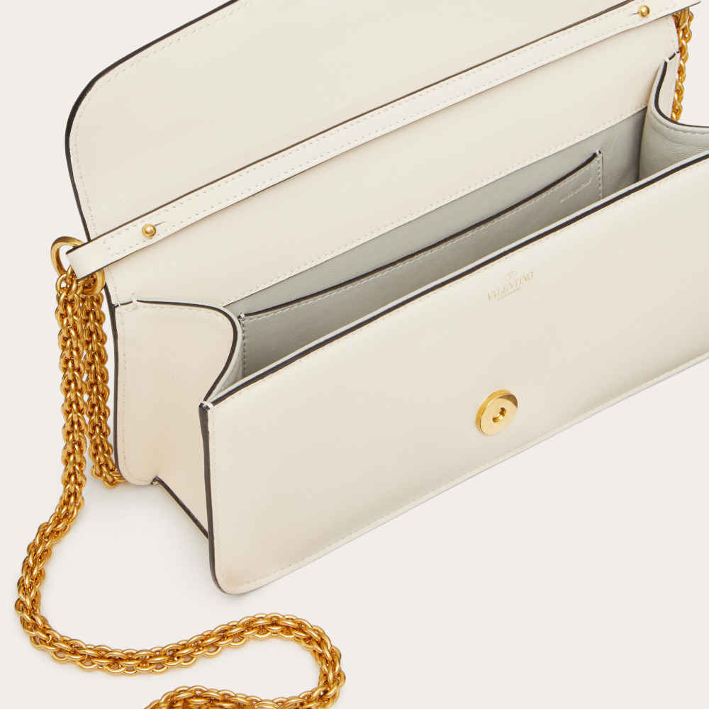 Valentino Garavani Locò White Sling Bag-6