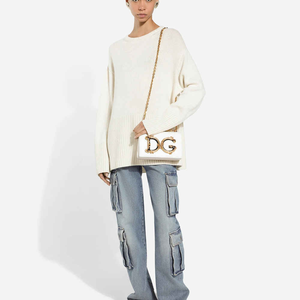 Dolce & Gabbana Nappa leather DG Girls shoulder bag-4