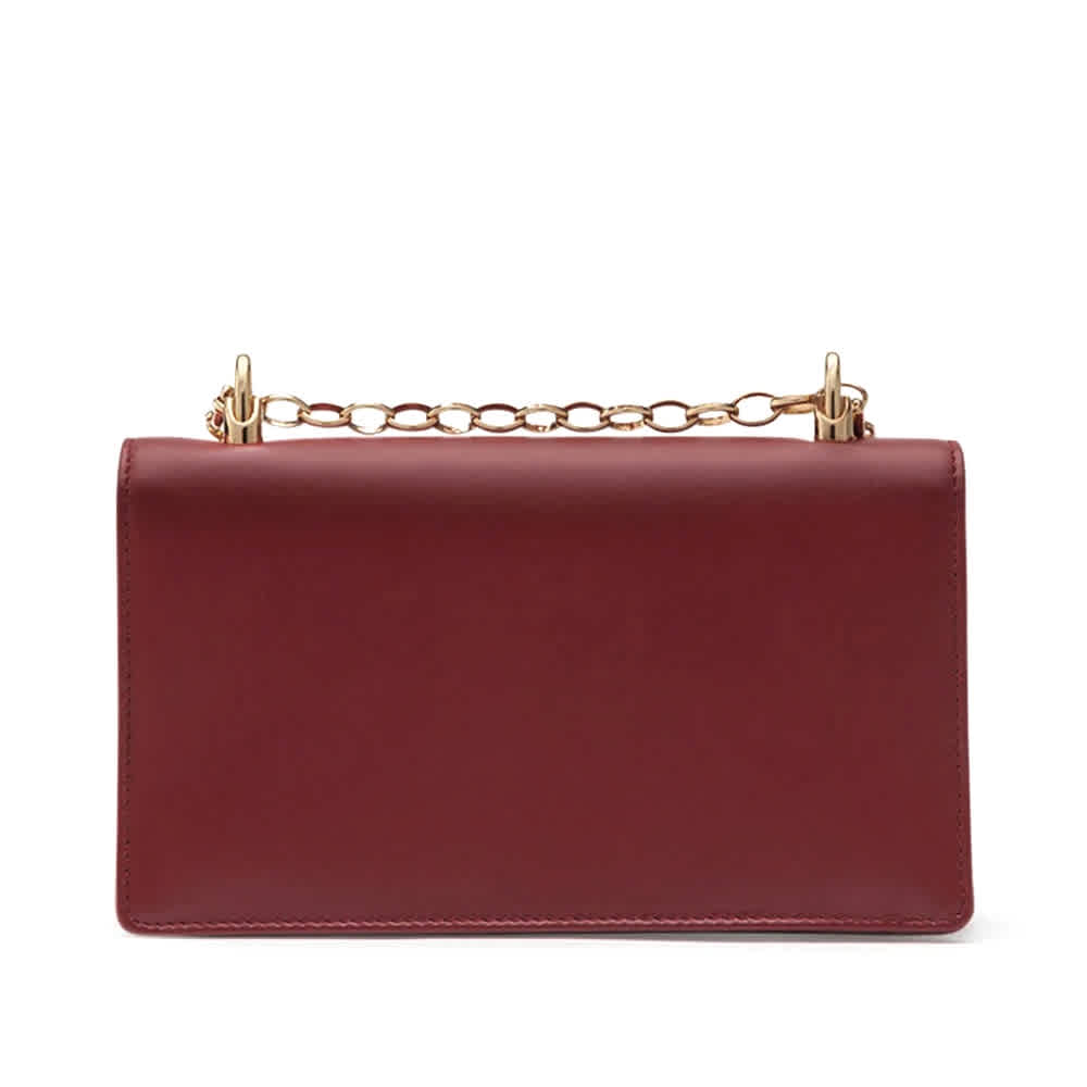 Dolce & Gabbana Nappa leather DG Girls Wine shoulder bag-2