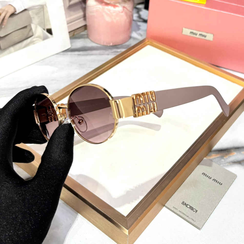 Miu Miu Pink Premium Women's Sunglasses-thumb-1