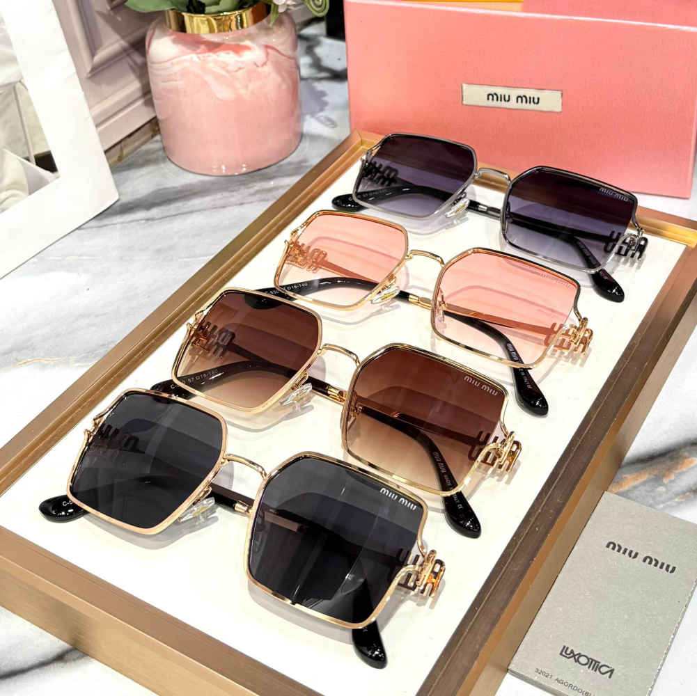 Miu Miu Brown Premium Women's Sunglasses-2