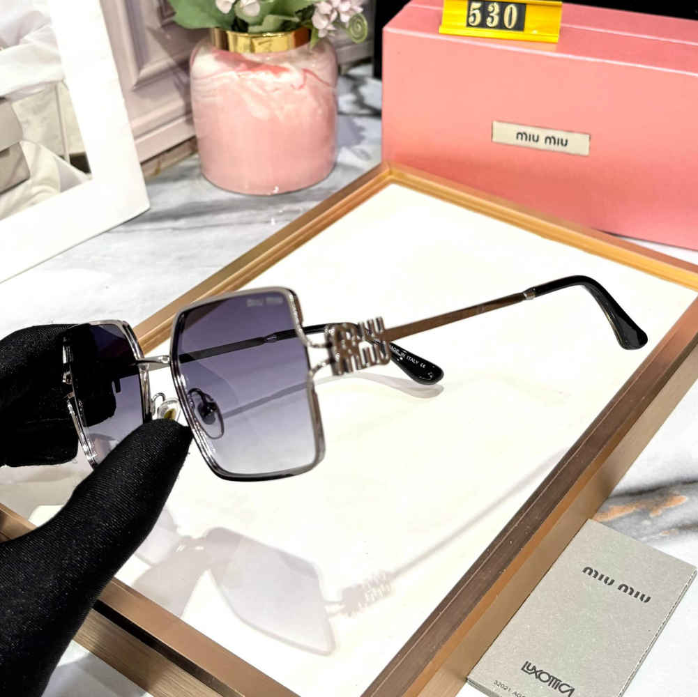 Miu Miu Blue Premium Women's Sunglasses-1