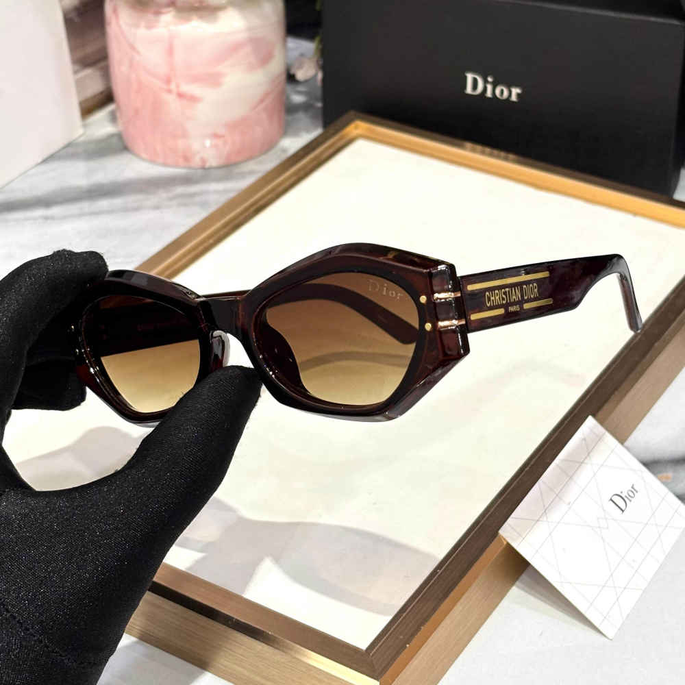 Dior Brown Premium Women's Sunglasses-1