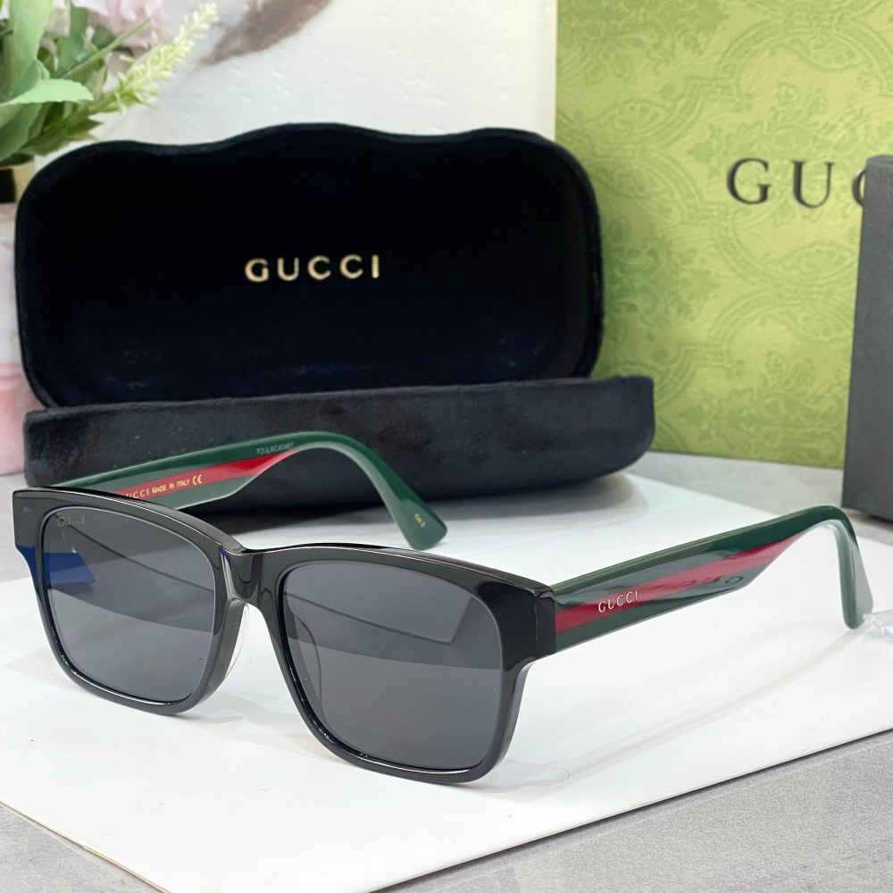 Gucci Green Luxury Sunglasses-thumb-0