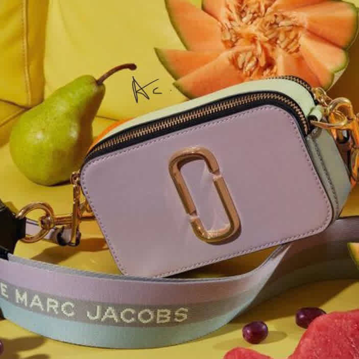 Marc Jacob Snapshot Purple Crossbody Bag-thumb-0