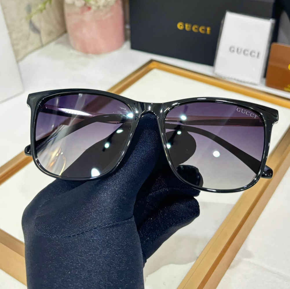 Gucci Black & Purple Luxury Sunglasses-1