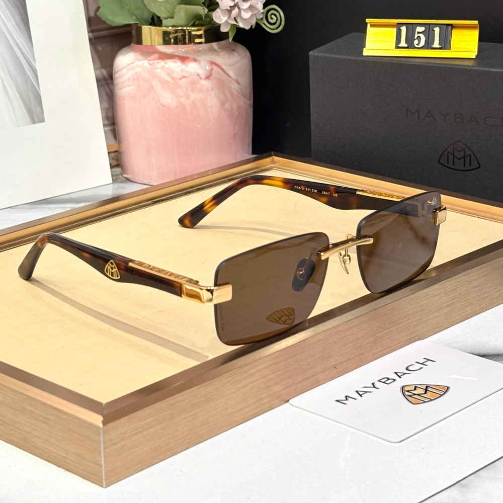Maybach Brown Luxury Sunglasses-1