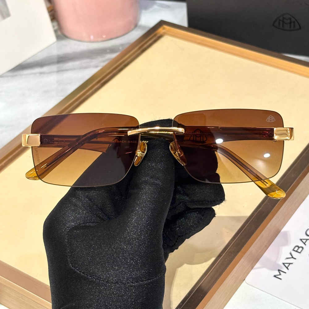 Maybach Red Luxury Sunglasses-3