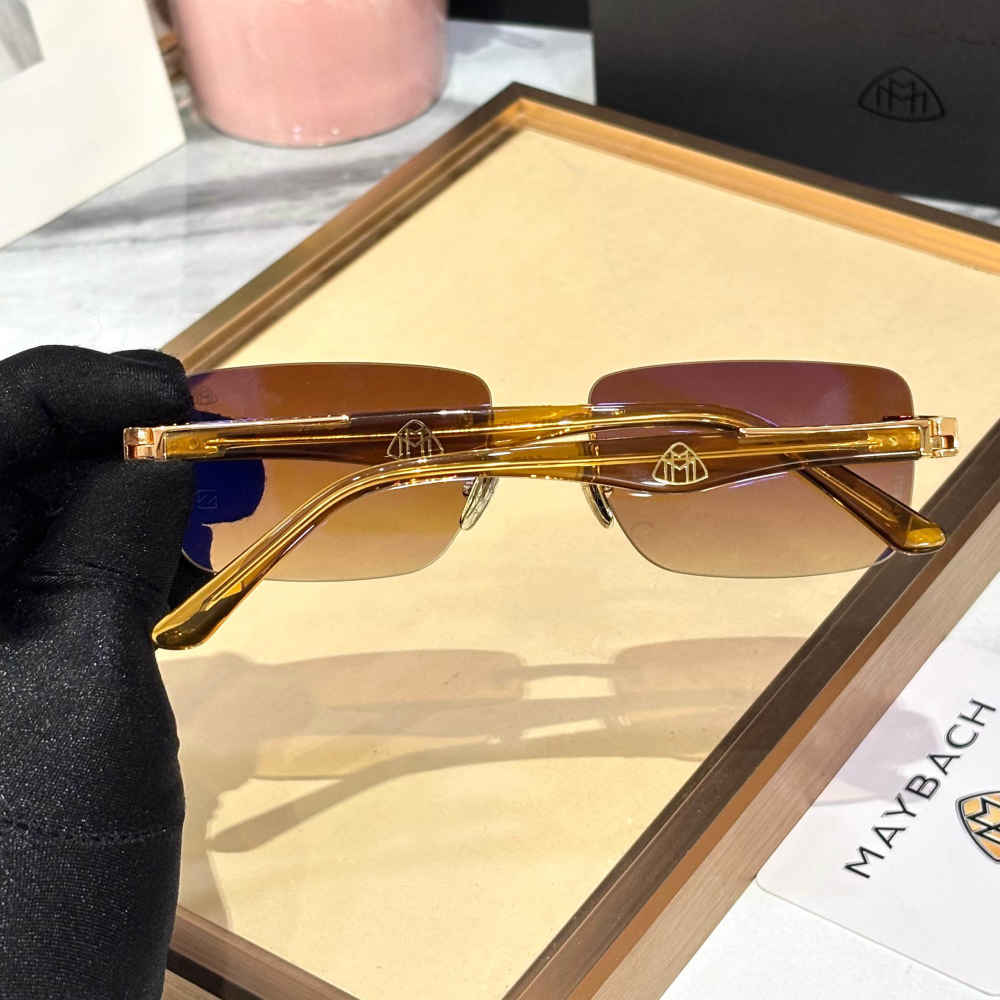 Maybach Red Luxury Sunglasses-4