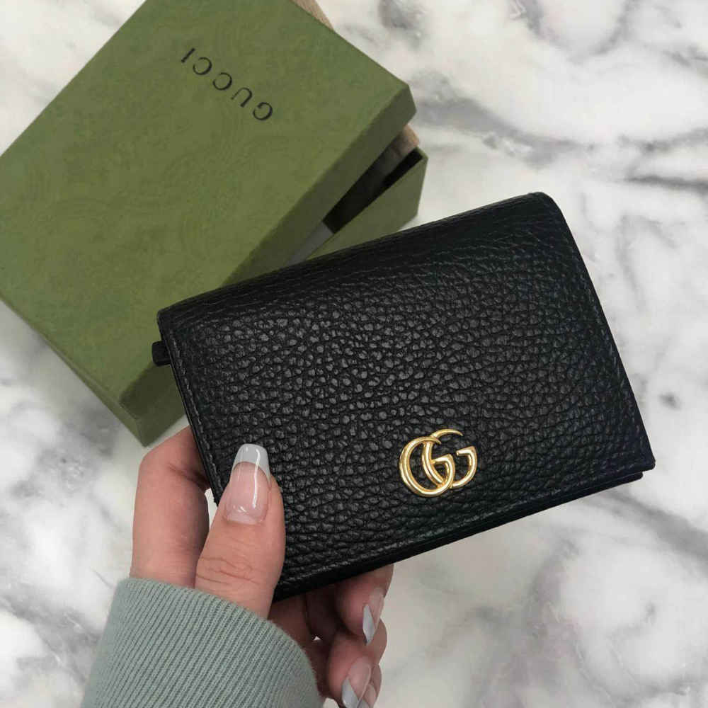 Gucci Black Premium Compact Wallet-3