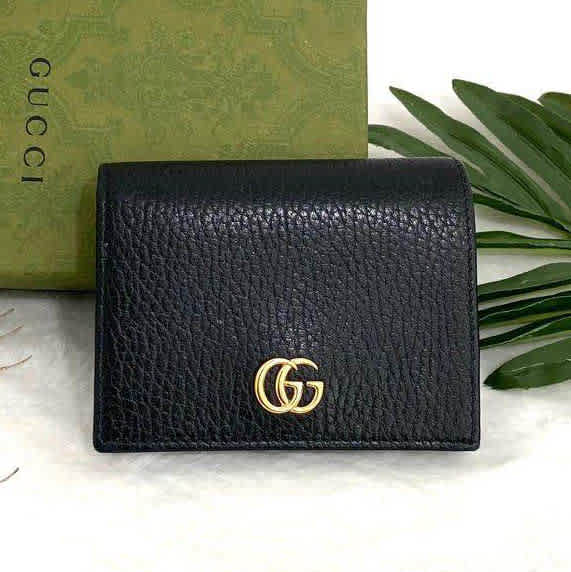 Gucci Black Premium Compact Wallet-1