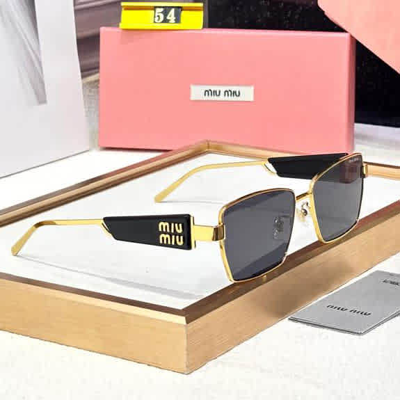 Miu Miu Black Premium Women's Sunglasses-thumb-1