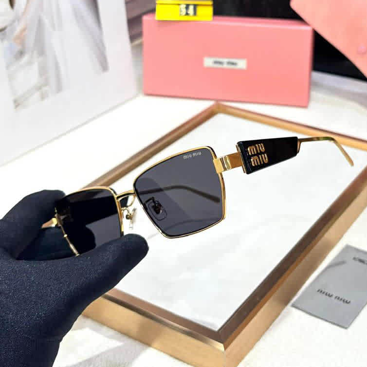 Miu Miu Black Premium Women's Sunglasses-thumb-2