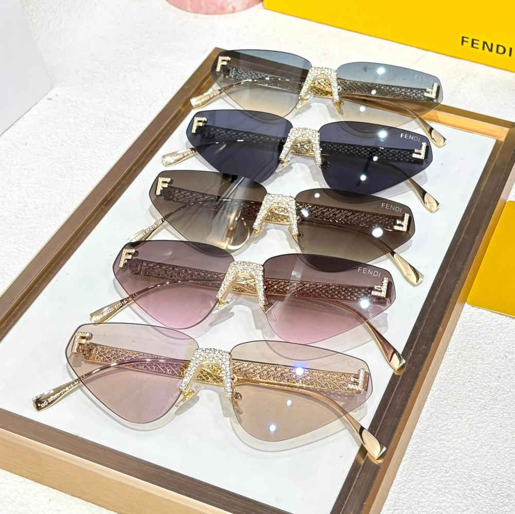 Fendi Brown Premium Women's Sunglasses-2