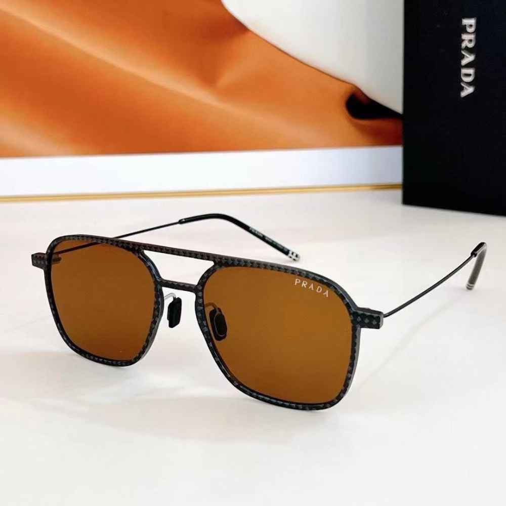 Prada Brown Luxury Sunglasses-thumb-0