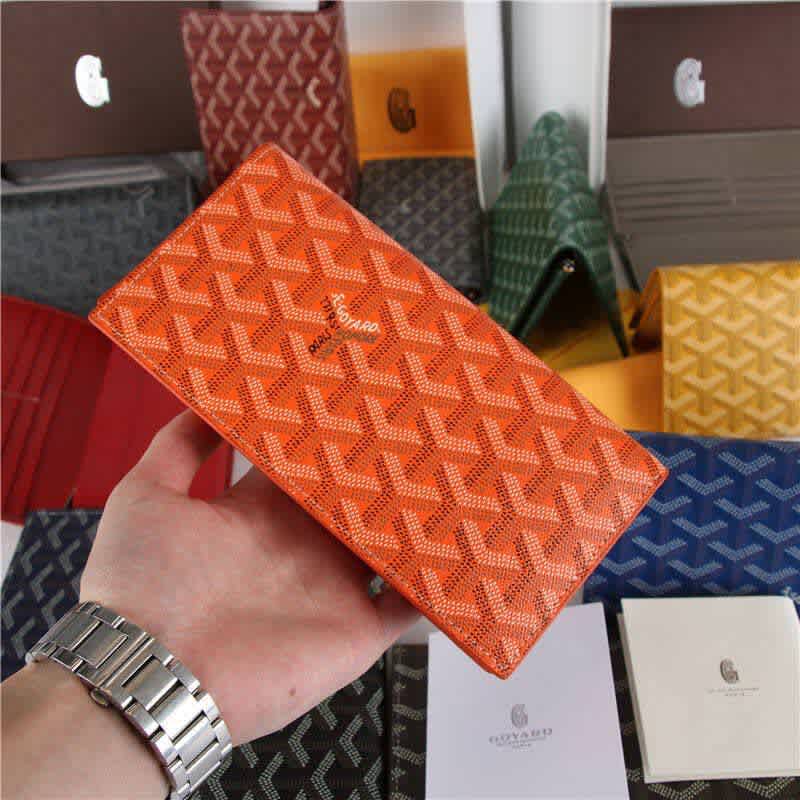 Goyard Orange Premium Long Wallet-2