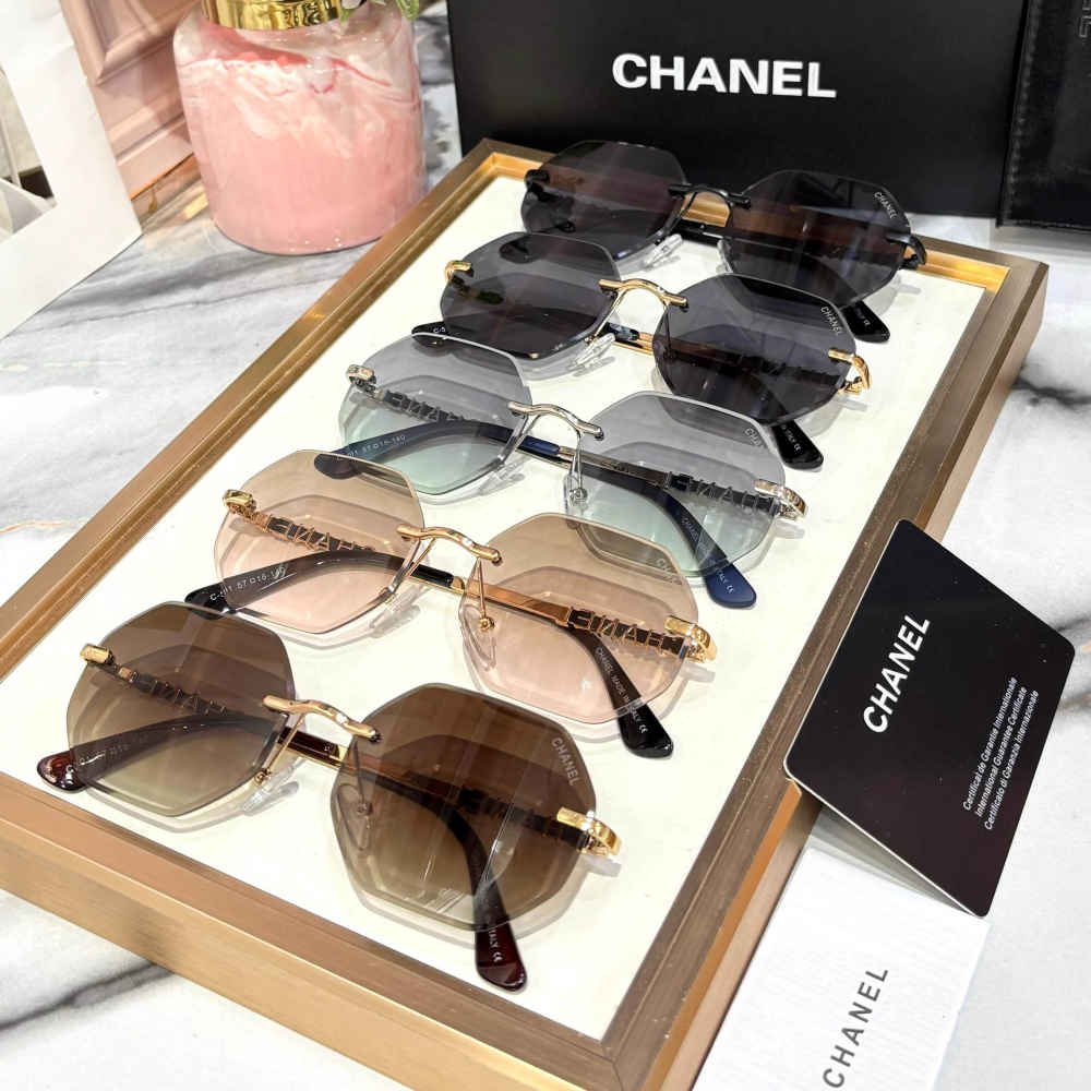 Chanel Brown Premium Women's Sunglasses-2