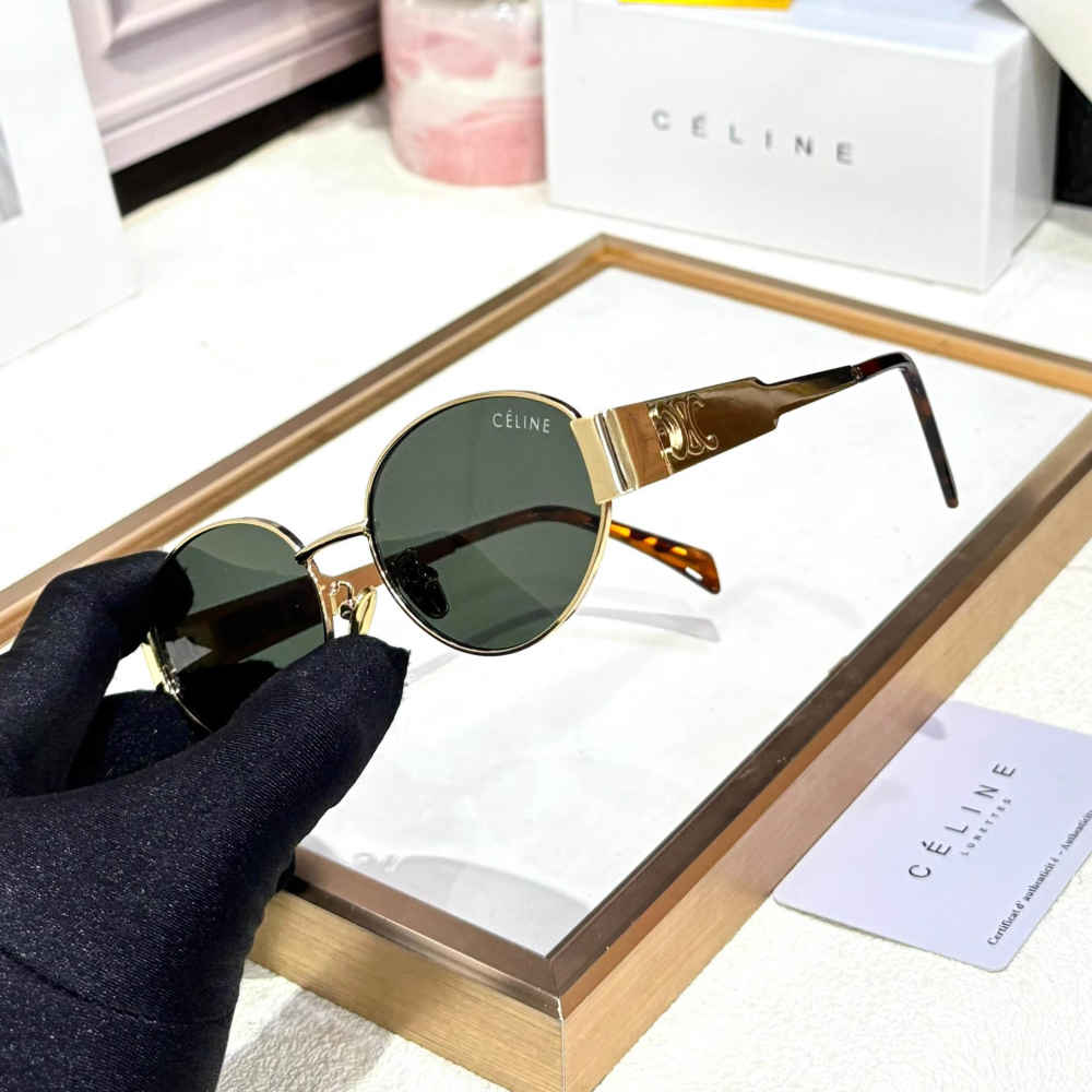 Celine Green Premium Women's Sunglasses-1