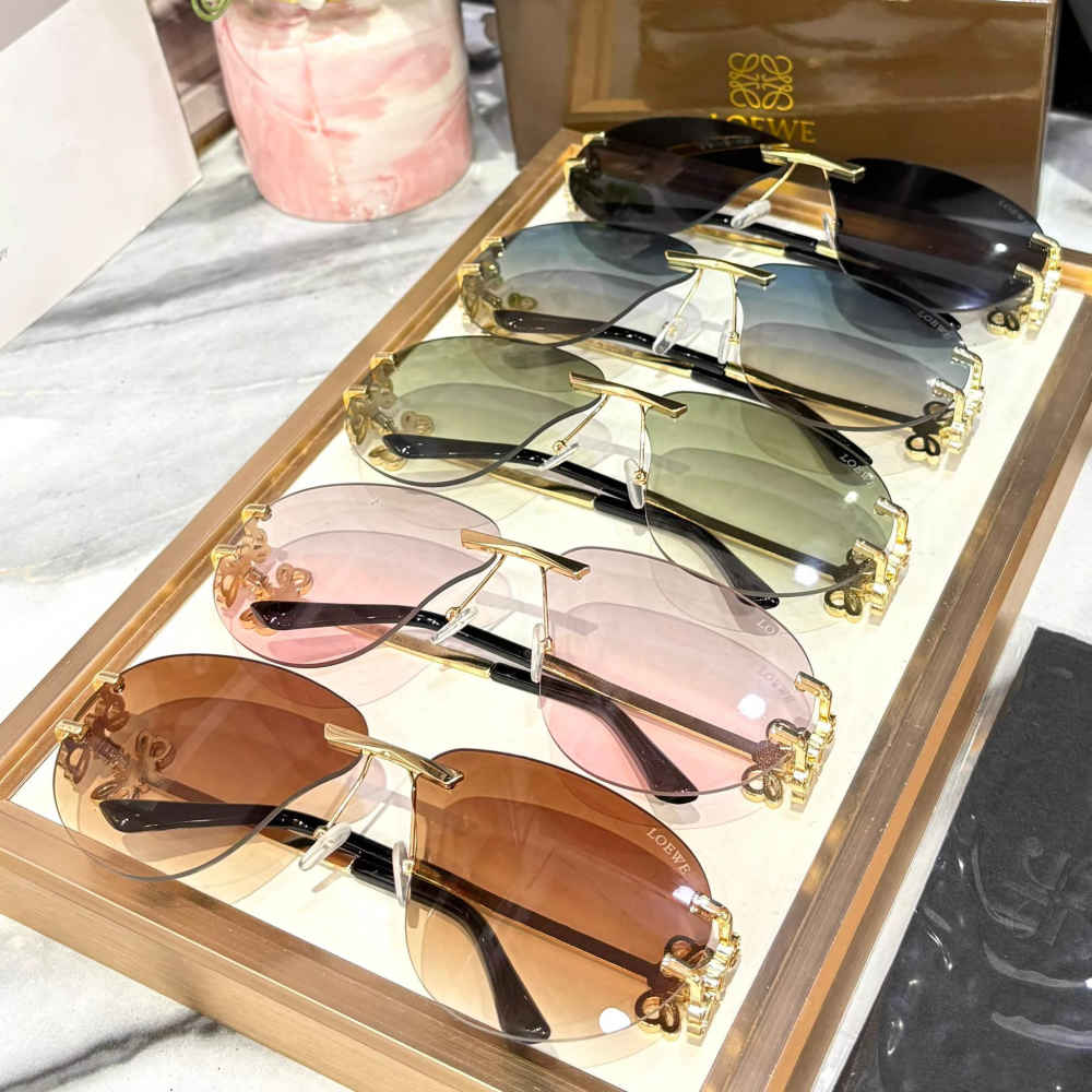 Loewe Green Premium Women's Sunglasses-2