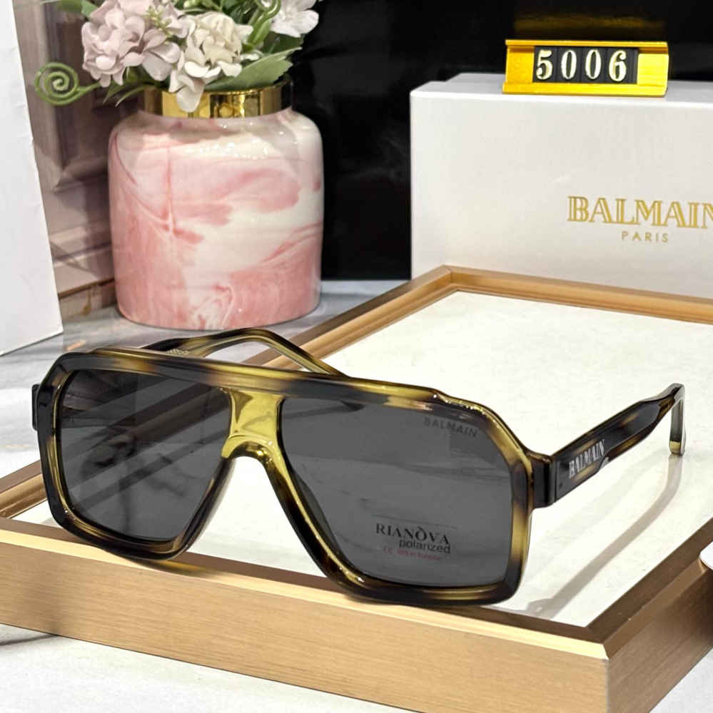 Balmain Olive Luxury Sunglasses-thumb-0