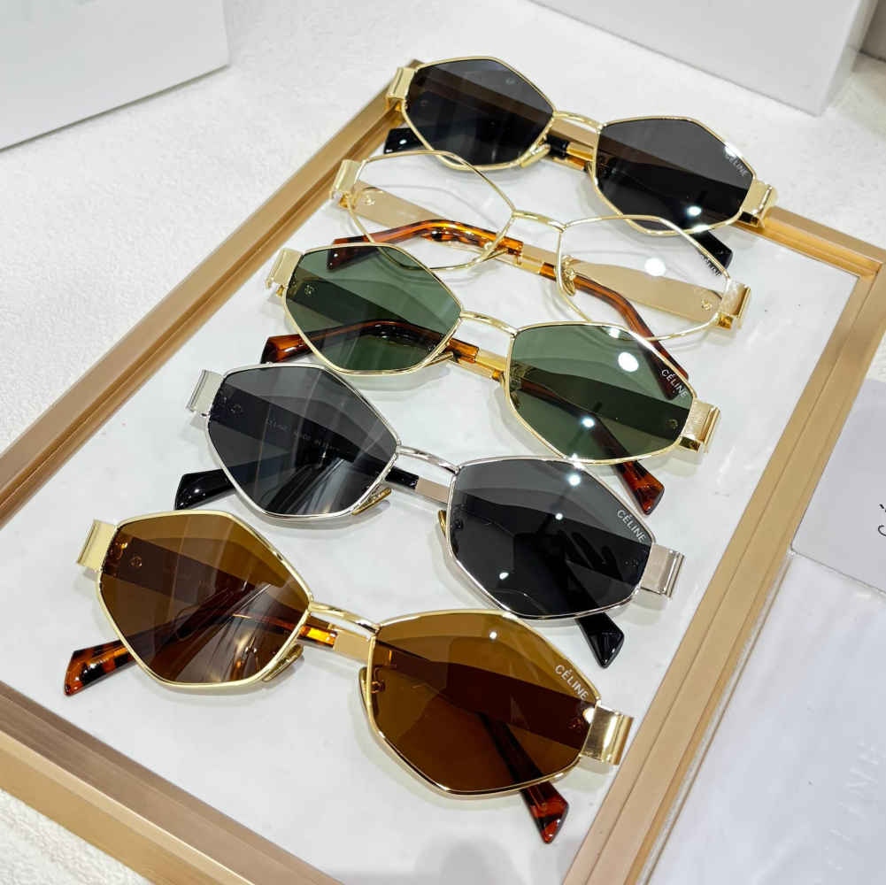 Celine White Premium Women's Sunglasses-1