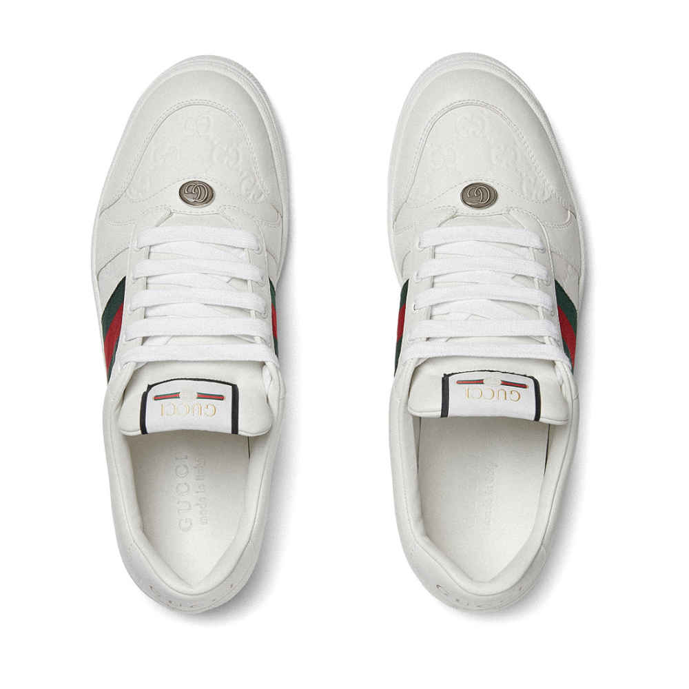 Gucci White Premium Quality Sneakers-thumb-4