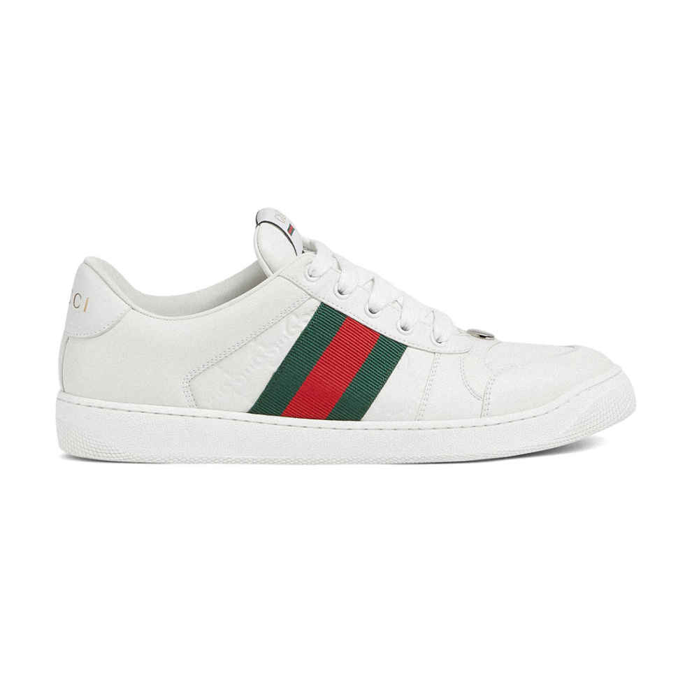 Gucci White Premium Quality Sneakers-thumb-1
