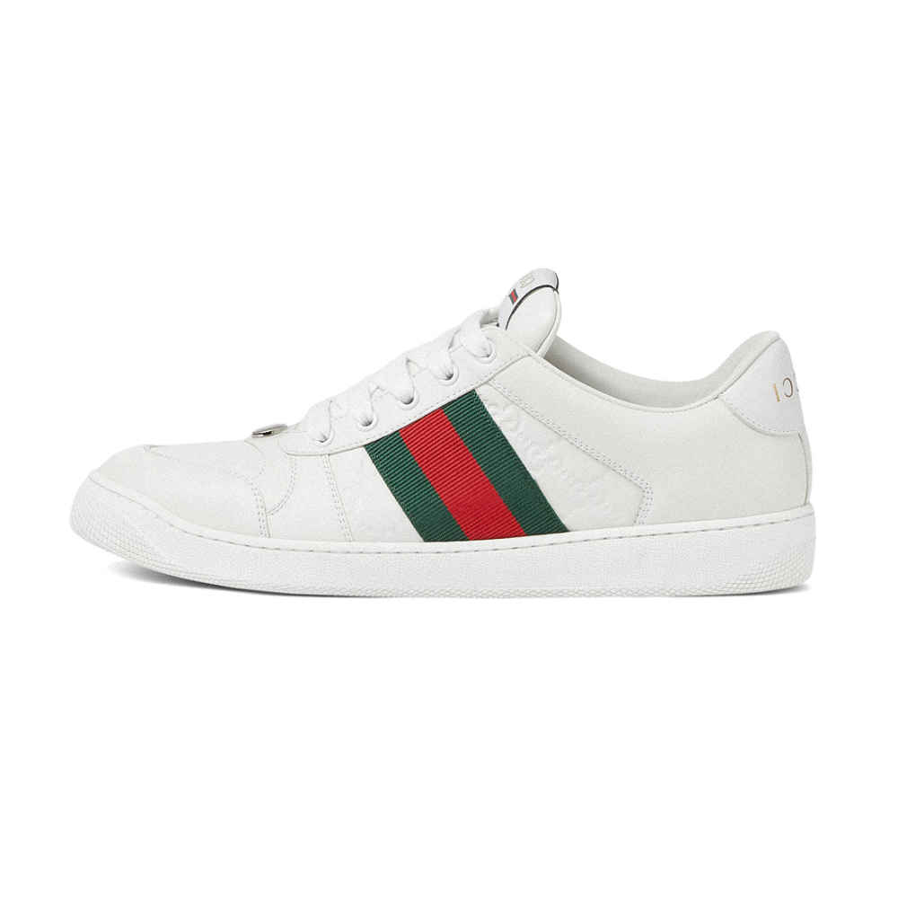 Gucci White Premium Quality Sneakers-thumb-0