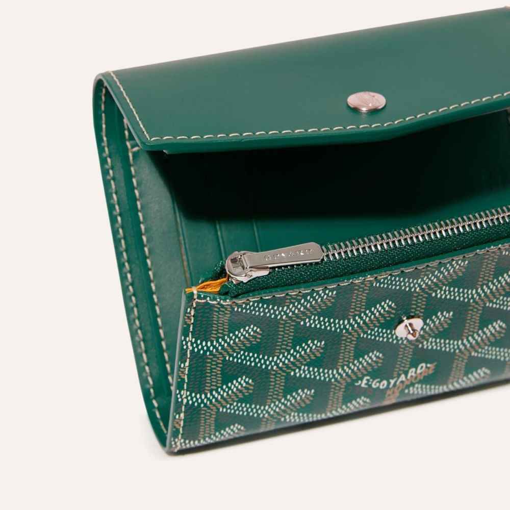Goyard Artois PM Green Women's Wallet-1