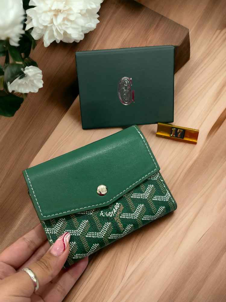 Goyard Artois PM Green Women's Wallet-4