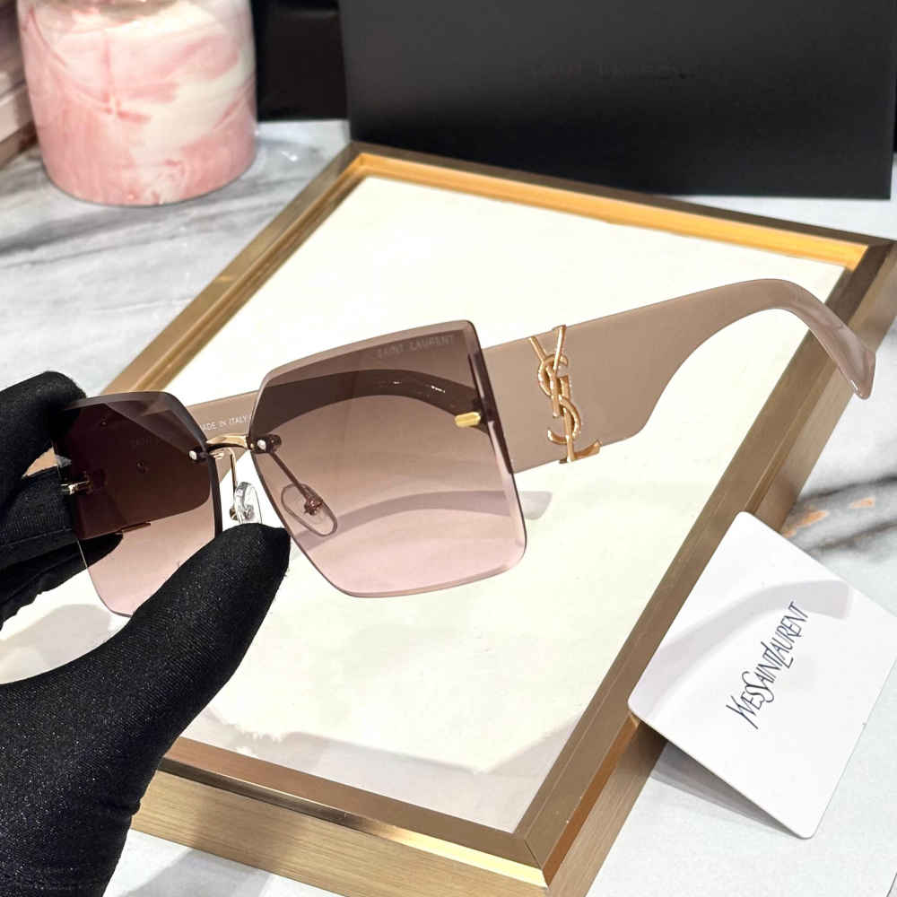 Ysl Pink Premium Women's Sunglasses-1