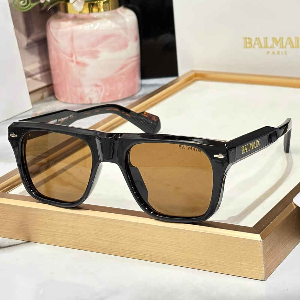 Balmain Brown Luxury Sunglasses-thumb-0