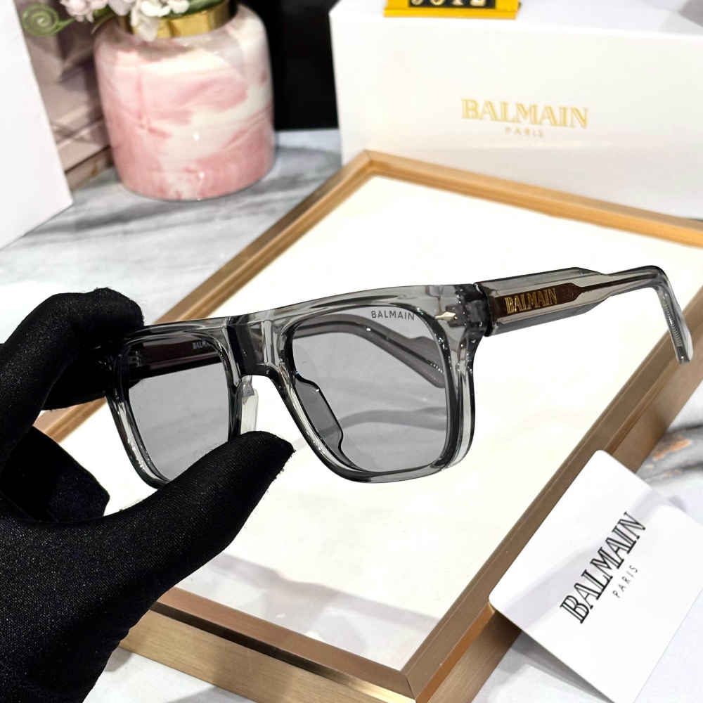 Balmain Grey Luxury Sunglasses-1