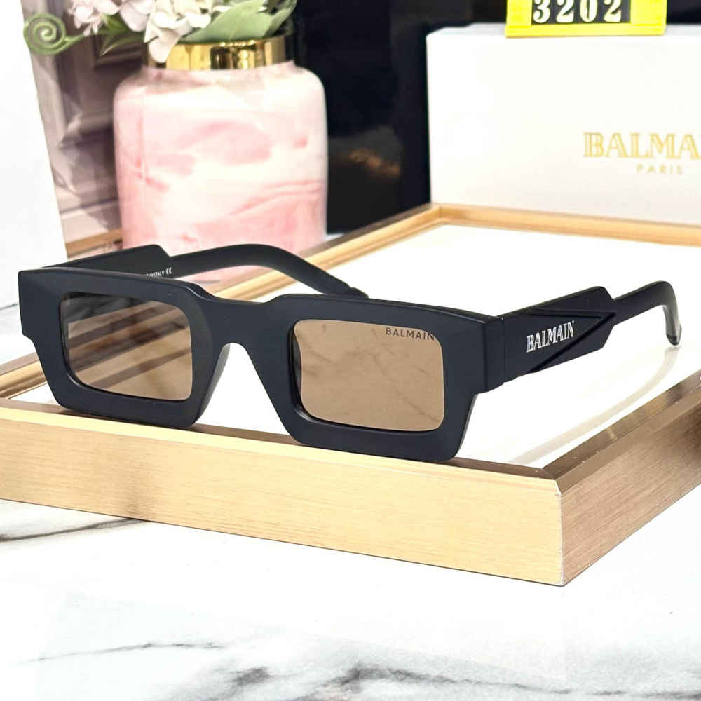 Balmain Brown Luxury Sunglasses-thumb-0