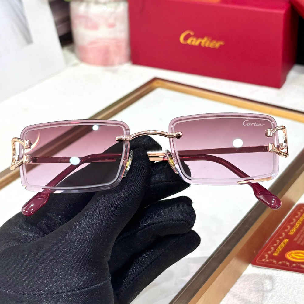 Cartier Pink Luxury Sunglasses-1