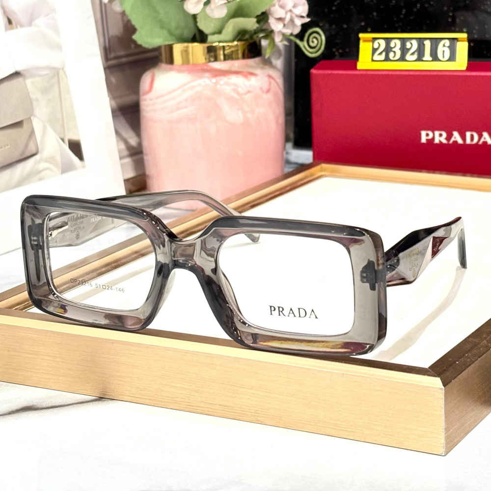 Prada Grey Premium Women's Sunglasses-thumb-0