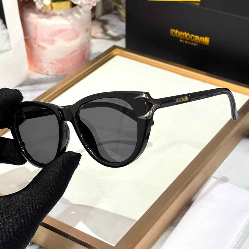 Roberto Cavalli Black Premium Women's Sunglasses-thumb-1