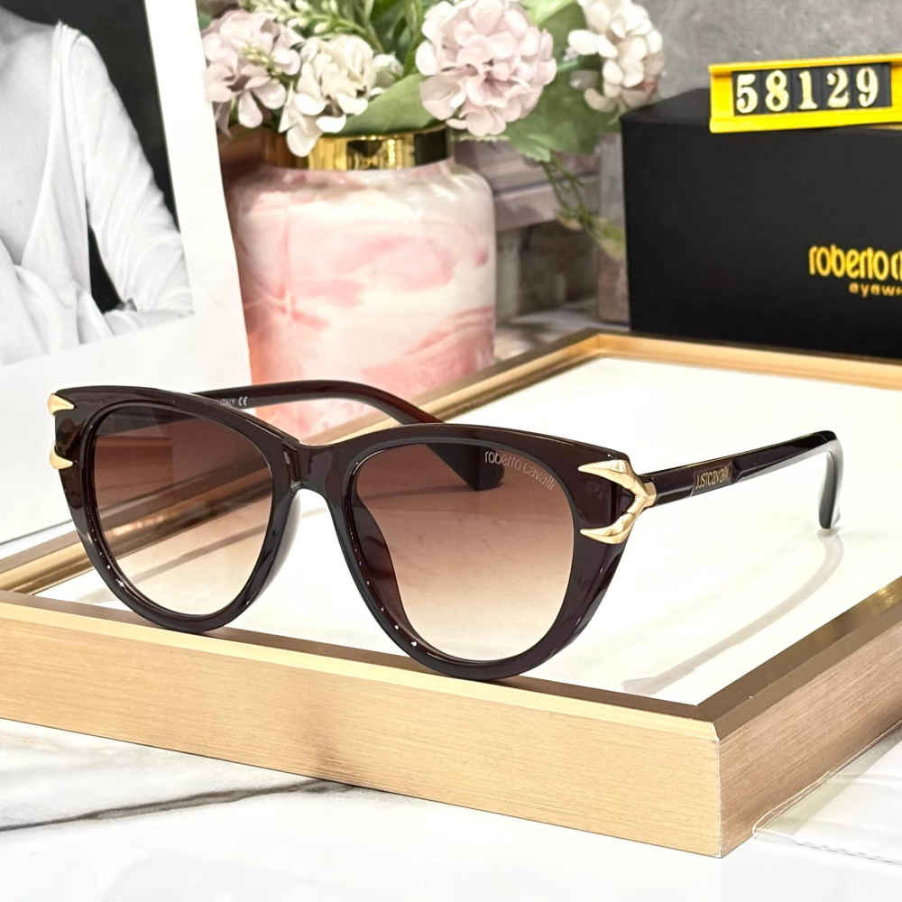 Roberto Cavalli Brown Premium Women's Sunglasses-thumb-0